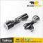 HOT SALE xpe led flashlight rechargeable flashlight with USB wire most powerful flashlight