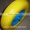 16" x 4.00-8 flat free wheelbarrow wheel/pu foam filled wheel