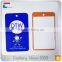 High Quality Plastic ABS Paper Name Card Inserted Luggage Tags