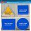 solar led pe plastic road sign/outdoor sign/led color change road sign