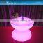 glowing luminous led bar table and chair set&LED bar counter