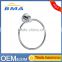 Bathroom Accessory Wall Mounted Round Stainless Steel Towel Ring