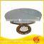 Modern stainless steel with glass furniture indoor table for selling