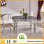 Home Furniture Round Extendable Glass Dining Table TH389