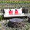 Patio Furniture Holiday Village PE Rattan Sofa