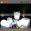 bistro smirnoff led ice bucket/banquet ice bucket/led lighted ice bucket