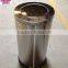 Stainless steel large dustbin for shopping mall(dump top)