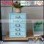 New design mini metal storage cabinet with drawers