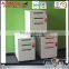 Office 3 drawer mobile pedestal cabinet office rollers for metal file cabinet drawer cabinet