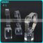 retail selling clear crystal watch stand, c ring holder single wrist watch display with c shape rack