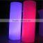 wireless rechargeable li battery operated illuminated rgb led column