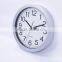 11" Beautiful style and good quality cheap price simple customized advertising plastic wall clock