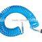 with 10 years experience high quality 12*8 PU sprial air pipe with quick coupler