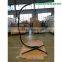 Garden Steel C Frame Black Hammock Swing Chair Stand