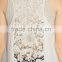 Summer Tops Blouses CROCHET LACE BACK MIDI VEST Cardigan Fashion Design Lace Abaya For Ladies