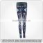 2015 new printed 3d leggings womens workout leggings