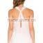 Tight plain open back tops women hot girls in tight tank tops