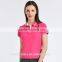 fancy design lapel short sleeve t-shirt for summer