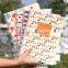 B5 Cheap Student Notebook Customizable Wire-o Binding Notebook for Gift/promotional Item