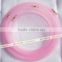 colorful embroidery frames plastic hoops frosted embroidery hoop craft pink hand hoops tambour cross stitch 24cm