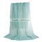 Polyester Scarves & Wraps Rectangle Silver Green Sequins Fashion Scarf