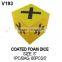 12 SIDED NUMBER COATED PU FOAM DICE