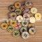 Wooden cartoon button clasp buckle baby sweater wholesale wood children