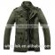 Custom made european style men's cotton coat new designs winter coat for men