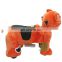 HI CE plush animal electric ride on scooter for adults,zoo animal cat mechanical ride on horse for hot sale