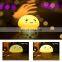 1200mAh Cute Silicone Cartoon Mushroom USB Charging Night Light Touch Sensor LED Lamp