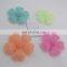 Funny non-toxic 4PCS luminous flowers butterfly glow in the dark party decoration kid hairpin