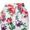 Grace Karin Occident Women Hips Wrapped High-waisted Short Cotton Flower Printed Pencil Vintage Skirt CL008928-8