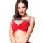 Red color sexy belly dance bra with rivet YD-053#