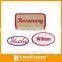 Brand Name Logo Sew on Fabric Embroidery Patch Design