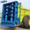 Farm cow manure fertilizer drop spreader machine with tractor