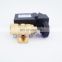 GOGO Normally close Brass high temperature steam solenoid valve for hot water FKM G1/4" adjustable electric valve