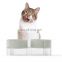 Bevel Angle Pet Bowl Feeder Water Dispenser Double Bowls Cats and Dogs Pet Supplies