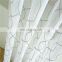 New design and most popular embroidered sheer voile curtain
