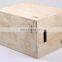 shizhuo training gym fitness trapezoid Woody plyo jump box