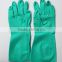 high quality green gloves/cheap nitrile gloves for sale