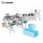 Professional non woven fabric One Drive Two Flat Face Mask Making Machine Equipment for Production