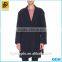China Factory Wholesale Costume Long Sleeve Women black fleece coat