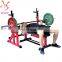 China 2019gym Fitness Equipment hammer strength flat bench