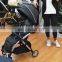 One Hand Fold Side by Side Baby Stroller for