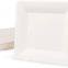 Eco friendly Bagasse ??20 x 20 x 1.5 cm Disposable Dishes, Sugar Cane White Square Bleached Plate Party Plates