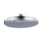 ABS plastic round overhead shower and hand shower head for bathroom