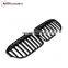 7S G12 body kits for 7 series G12 2019-2020year MP style front lip and grille gloss black