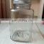 New Square storage honey jam Pickles glass jar with Aluminum lid