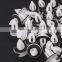 17.8mm Head diameter car door panel  plastic clip fastener