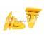 Universal yellow Auto Fastener Vehicle Car Bumper Clips Retainer Fastener Rivet Door Panel Fender Liner Clips